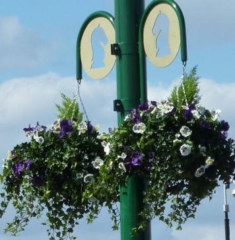 Artificial Outdoor hanging plants