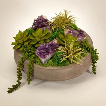 Handcrafted Succulent Arrangements designed and built in Pacific Silkscapes