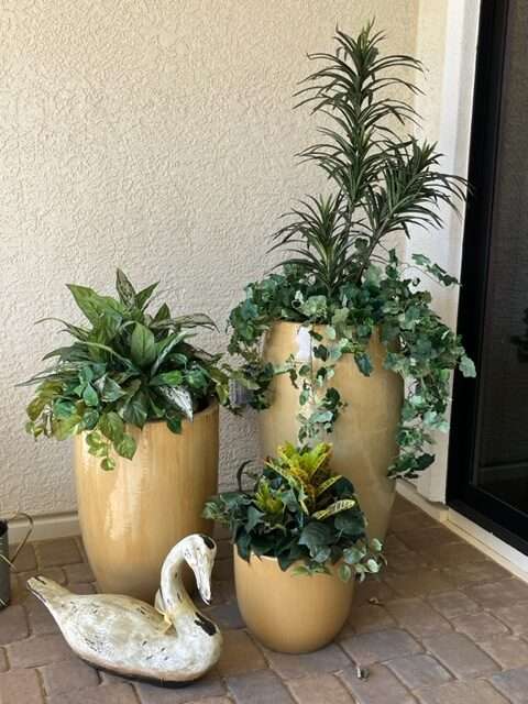 Residential artificial plants