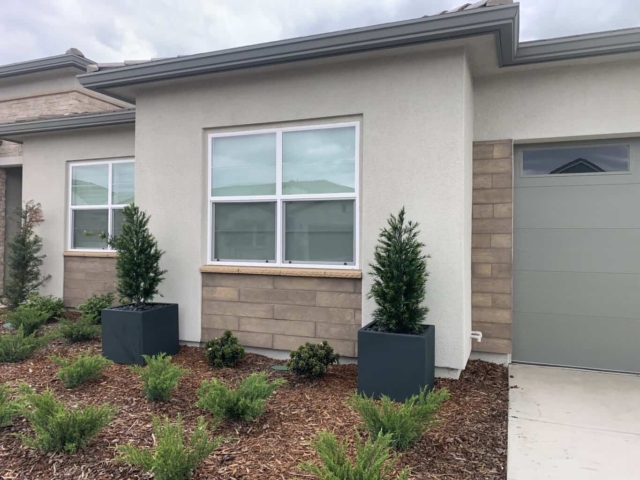 Artificial outdoor trees